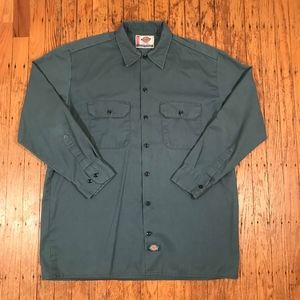 Dickies Green work shirt.
